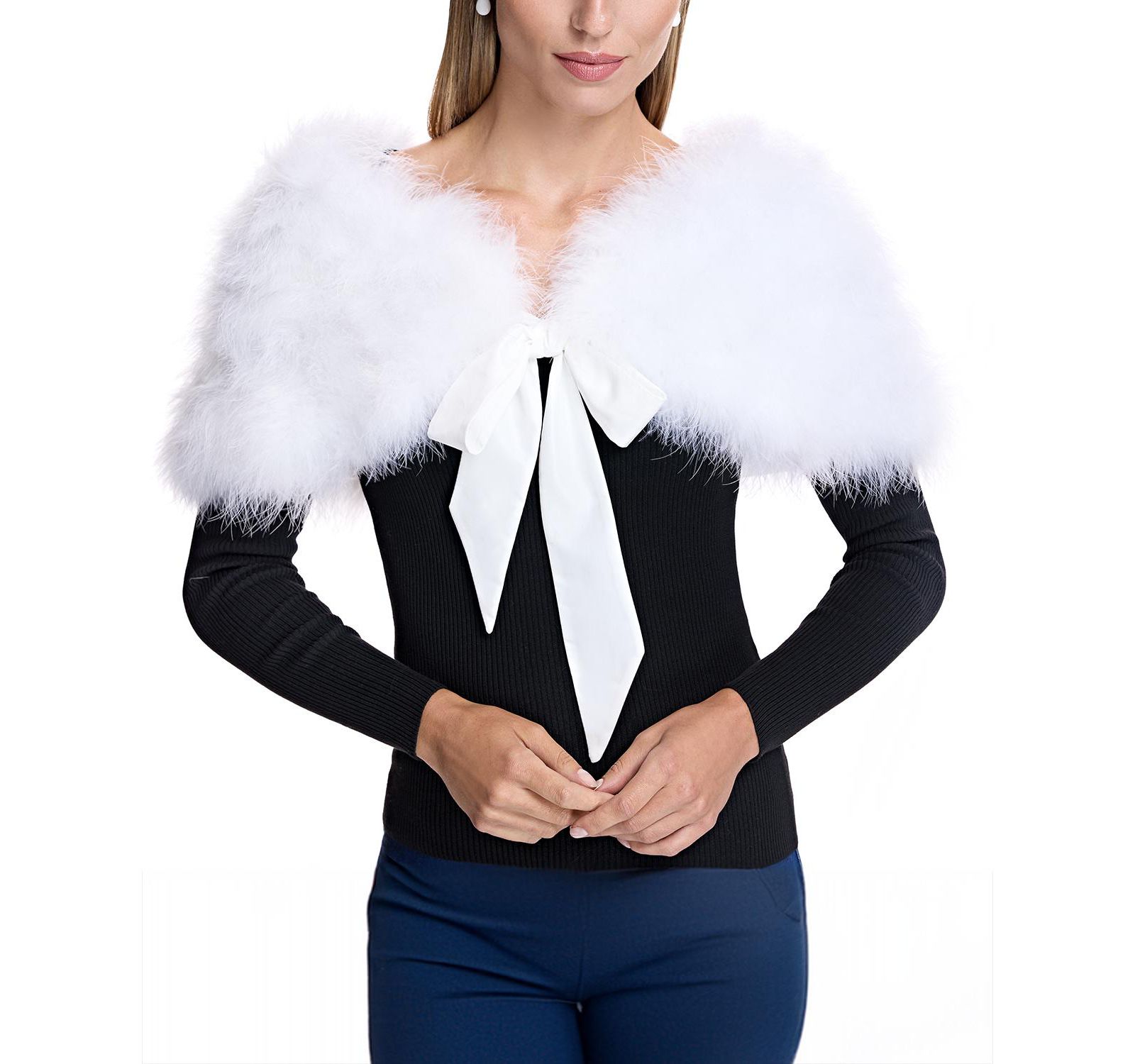 Накидка Julia & Stella by Maximilian Feather Stole