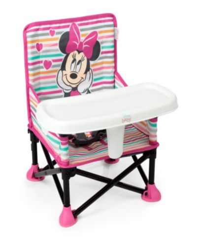 Портативное детское сиденье-бустер Bright Starts Baby Minnie Mouse Pop ‘N Sit™