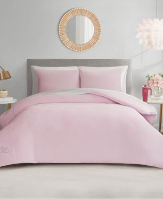 Juicy Couture Velour 3-Pc. Comforter Set, King