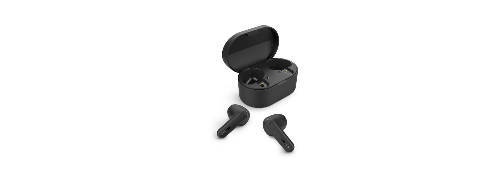Philips TAT1138BK True Wireless Earbuds with AI Microphone