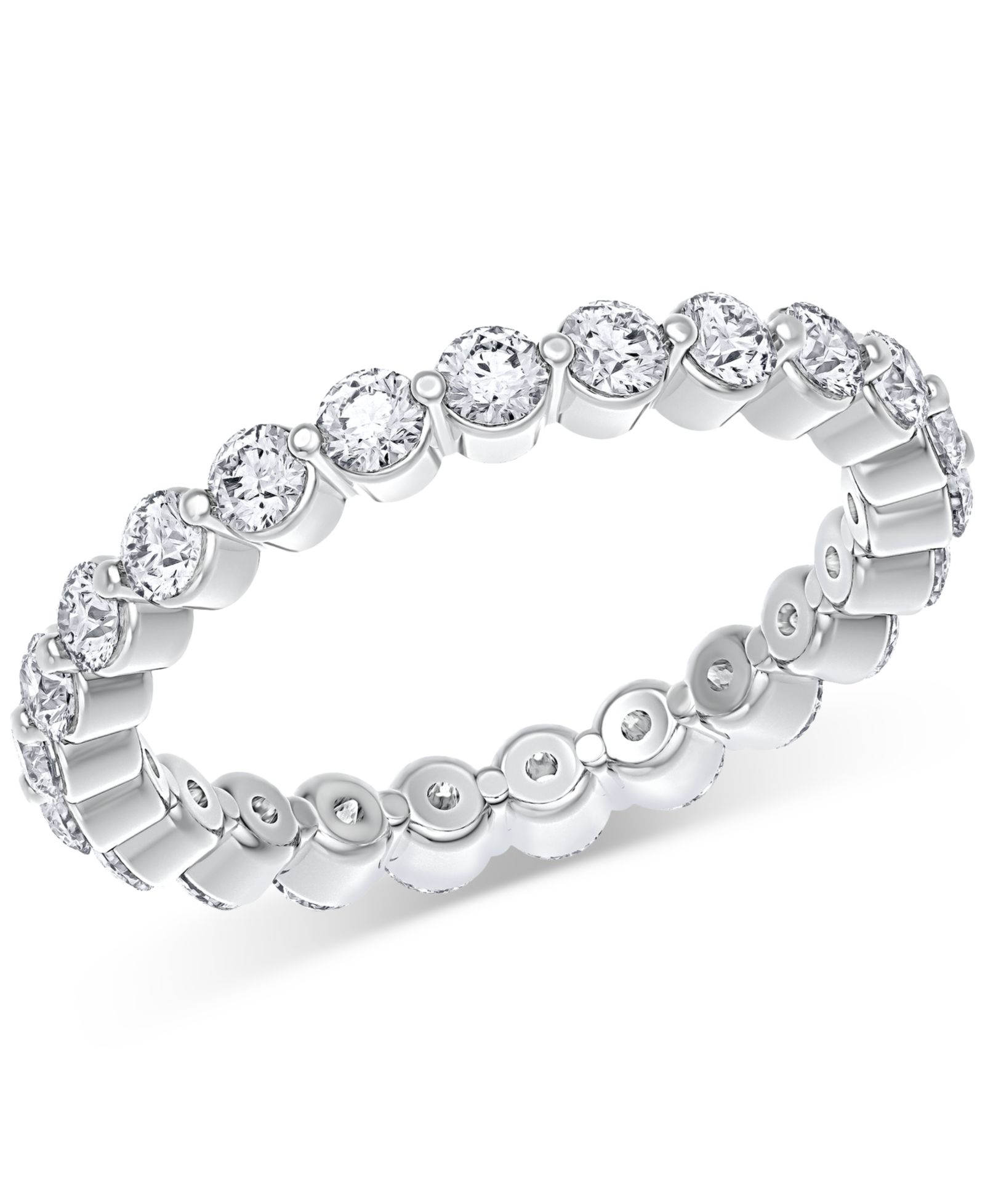 Diamond Eternity Ring (1 ct. t.w.) in Platinum or 14k Gold