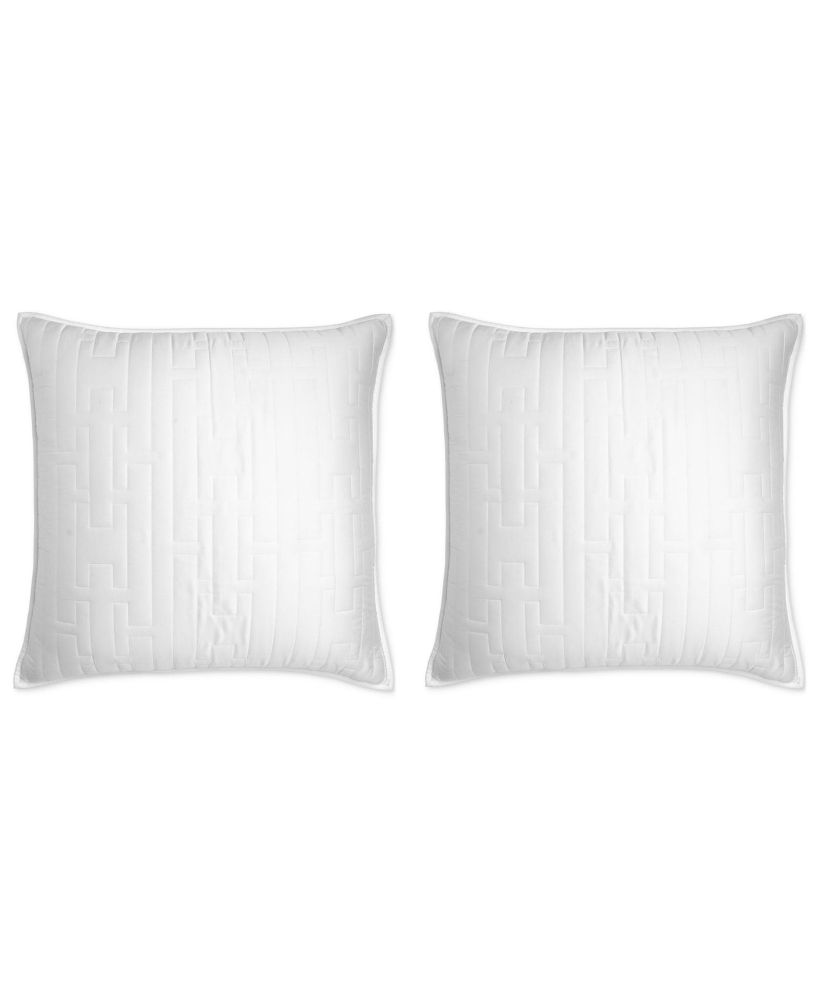 Набор наволочек Hotel Collection Chain Links 2-Pc. Sham Set, European