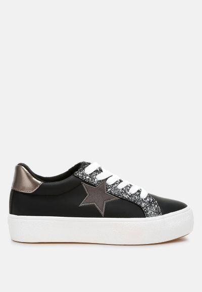 Женские массивные кроссовки London Rag Merida Glitter Patch