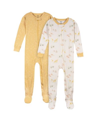 Детские пижамы Gerber для мальчиков, 2 шт., Safari