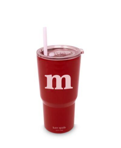 Термокружка Kate Spade New York Just Mine Initial Stainless Steel 20 oz., M