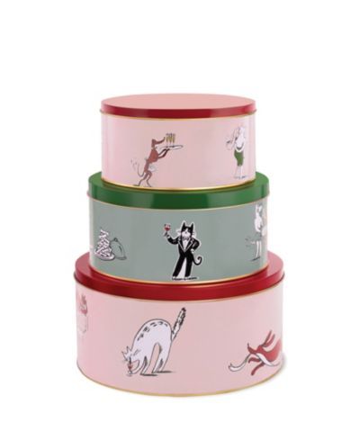 Kate Spade New York Набор жестяных банок Cookie Tin Set