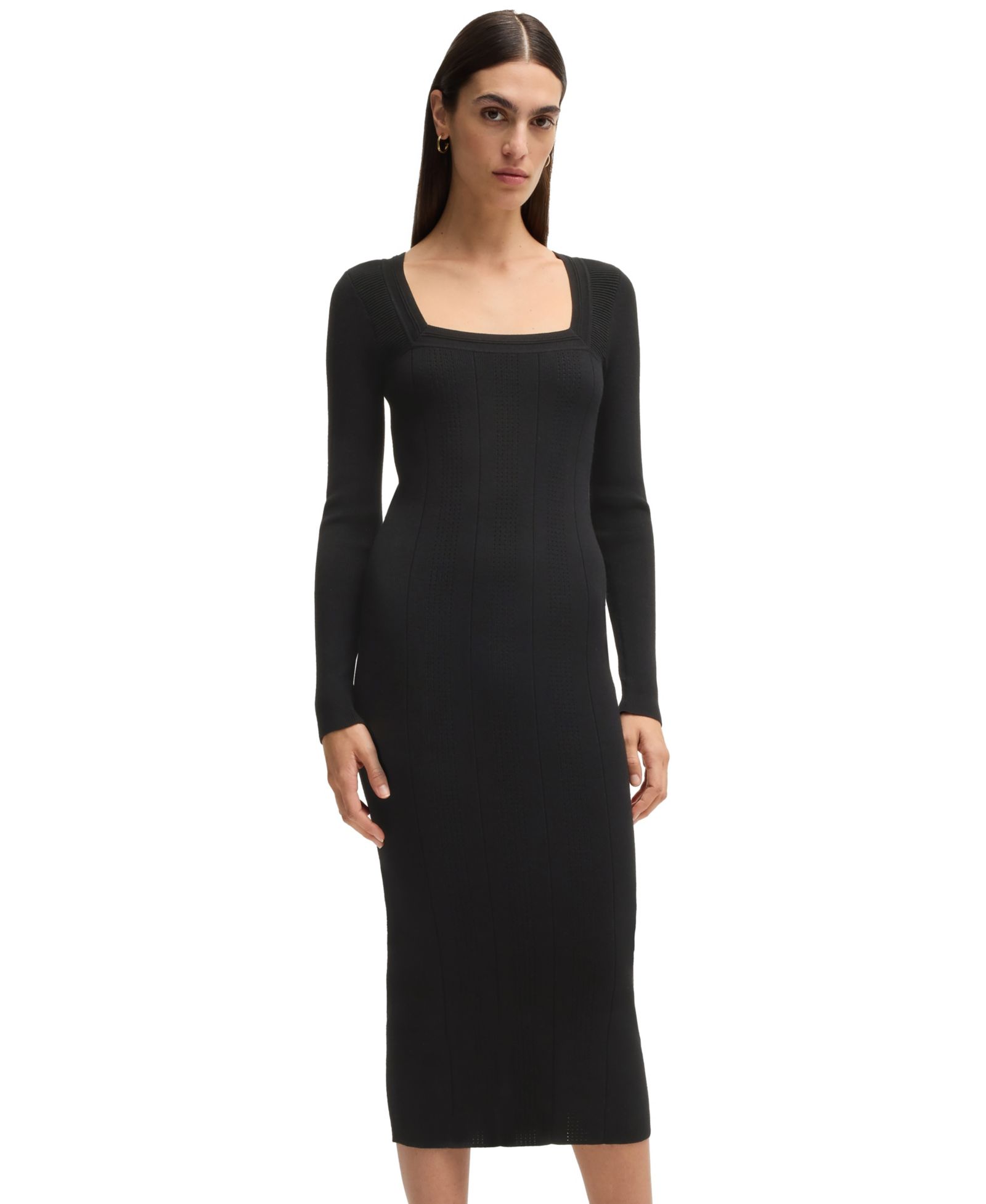 BOSS by Hugo Boss Women's Knitted Relaxed-Fit Dress