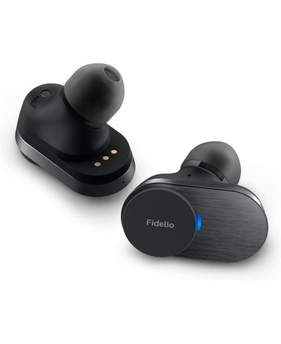 Беспроводные наушники Philips Fidelio T1 с активным шумоподавлением Pro+, аудиофильское качество, белый
