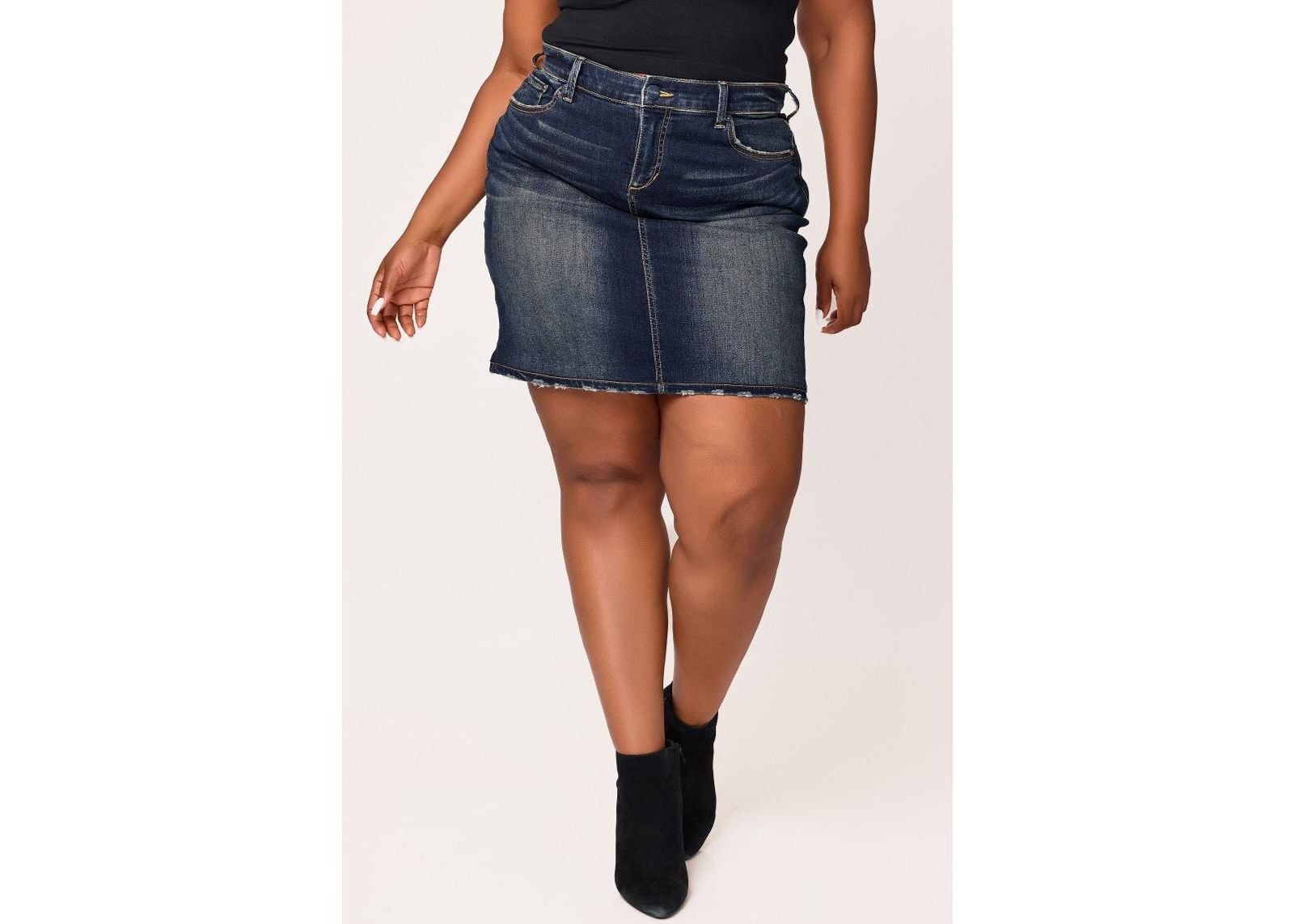 SLINK Jeans джинсовая юбка Plus Size