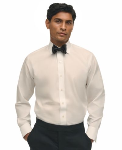 Мужская классическая рубашка Brooks Brothers с воротником Spread и манжетами French Cuff