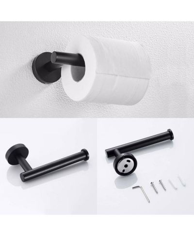 3-Piece Bathroom Hardware Set for Towel Bars, Hooks, and Accessories