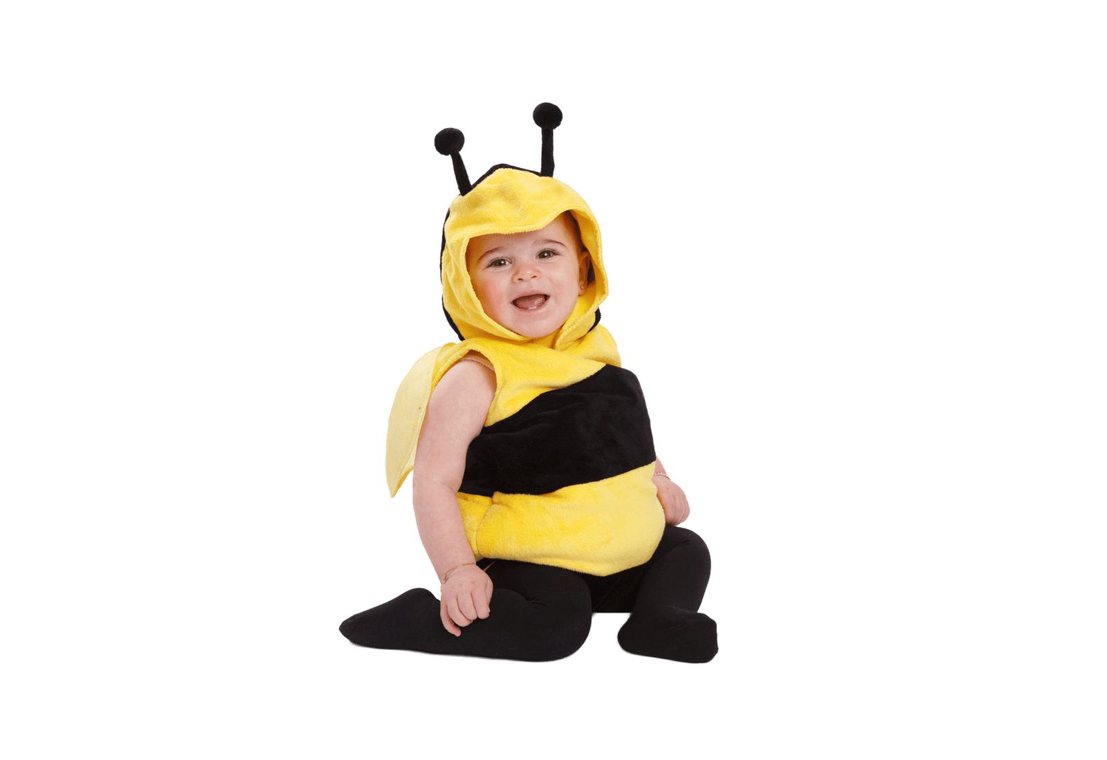 Dress Up America Костюм-туника Fuzzy Bee с капюшоном, для младенцев и детей