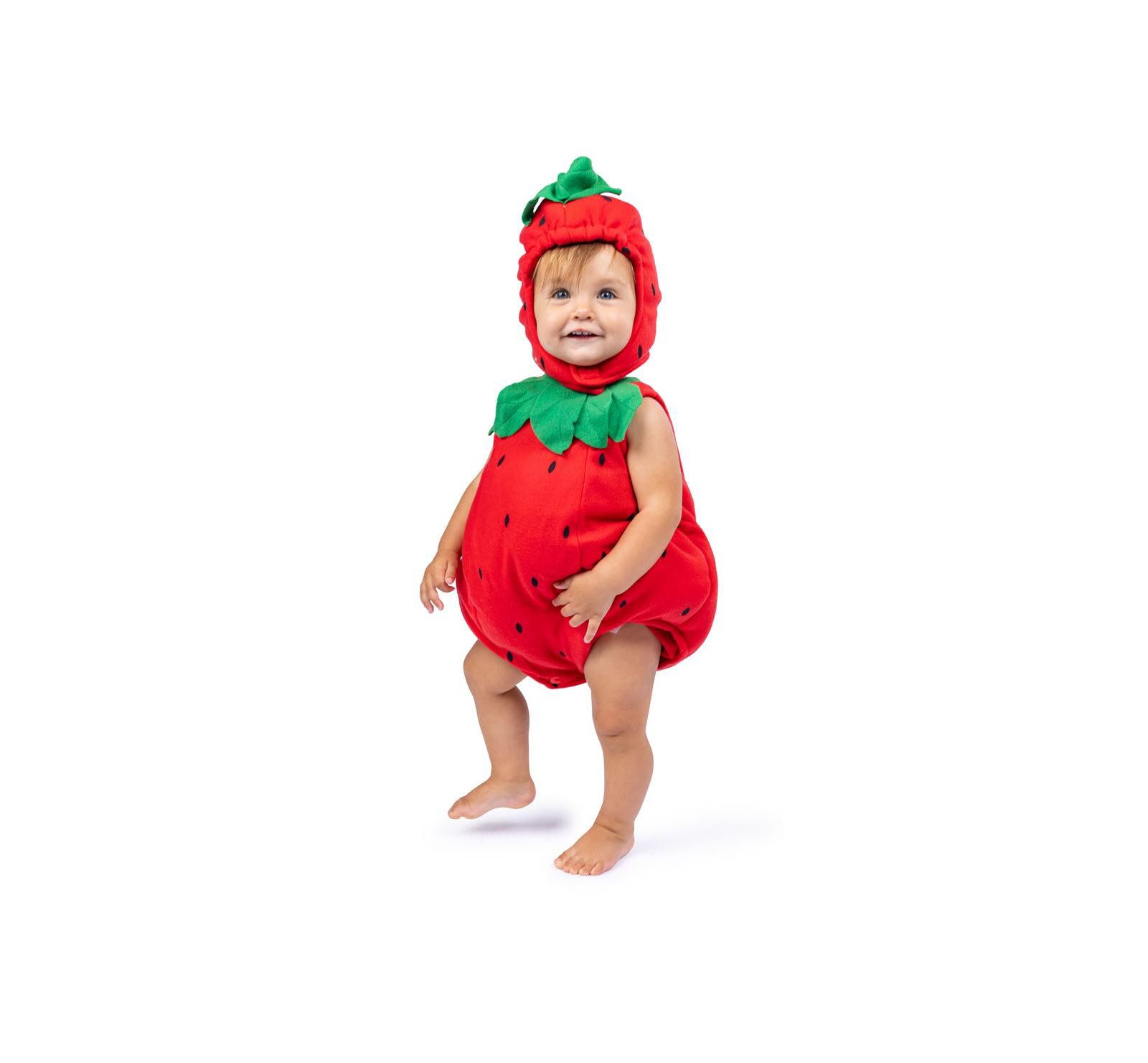 Dress Up America костюм-комбинезон и капюшон Strawberry, для младенцев
