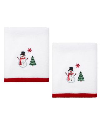 Полотенце для рук Avanti Winter Snowman Cotton 28" x 16"