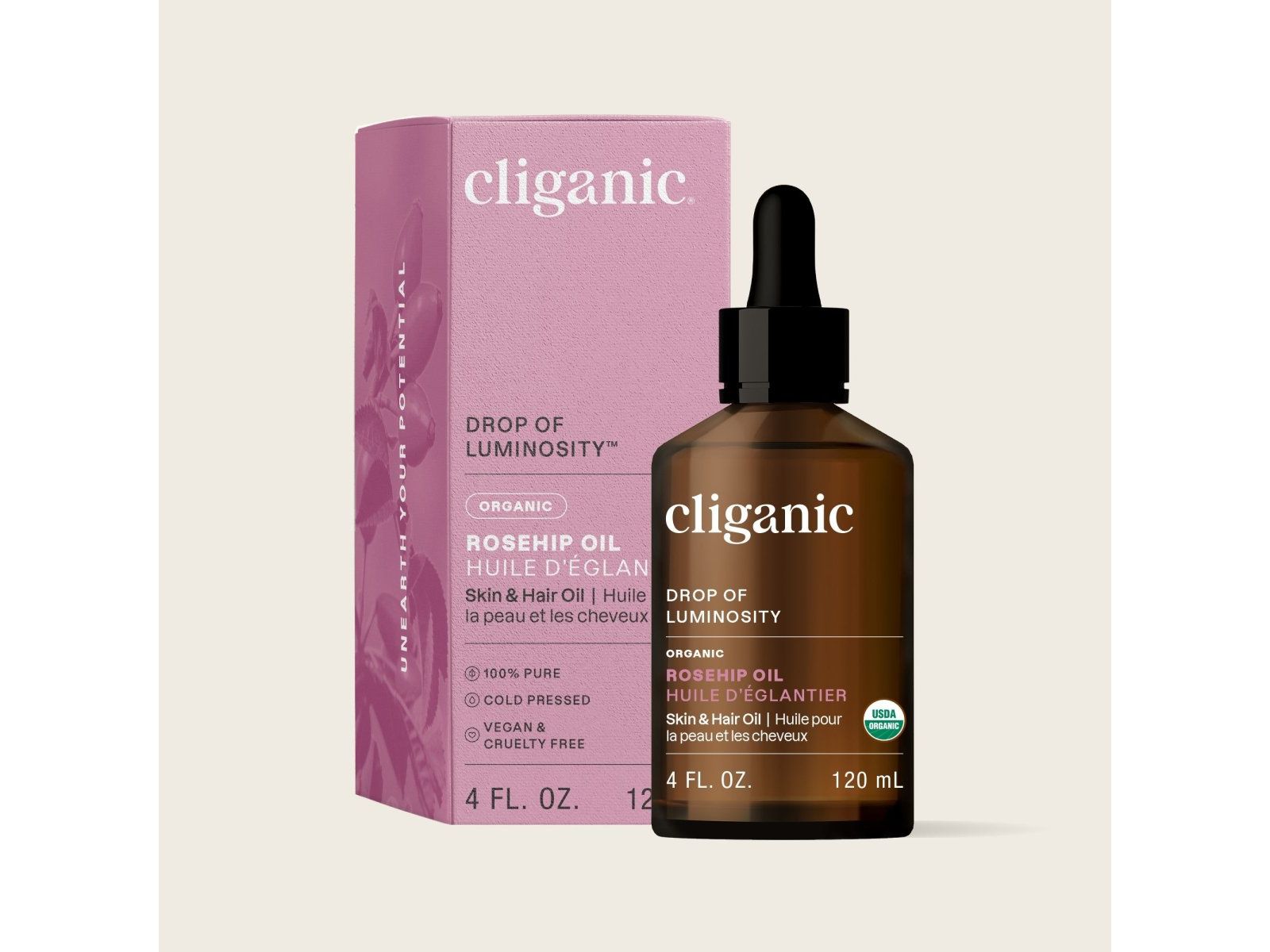 Organic Rosehip Oil - 4 oz