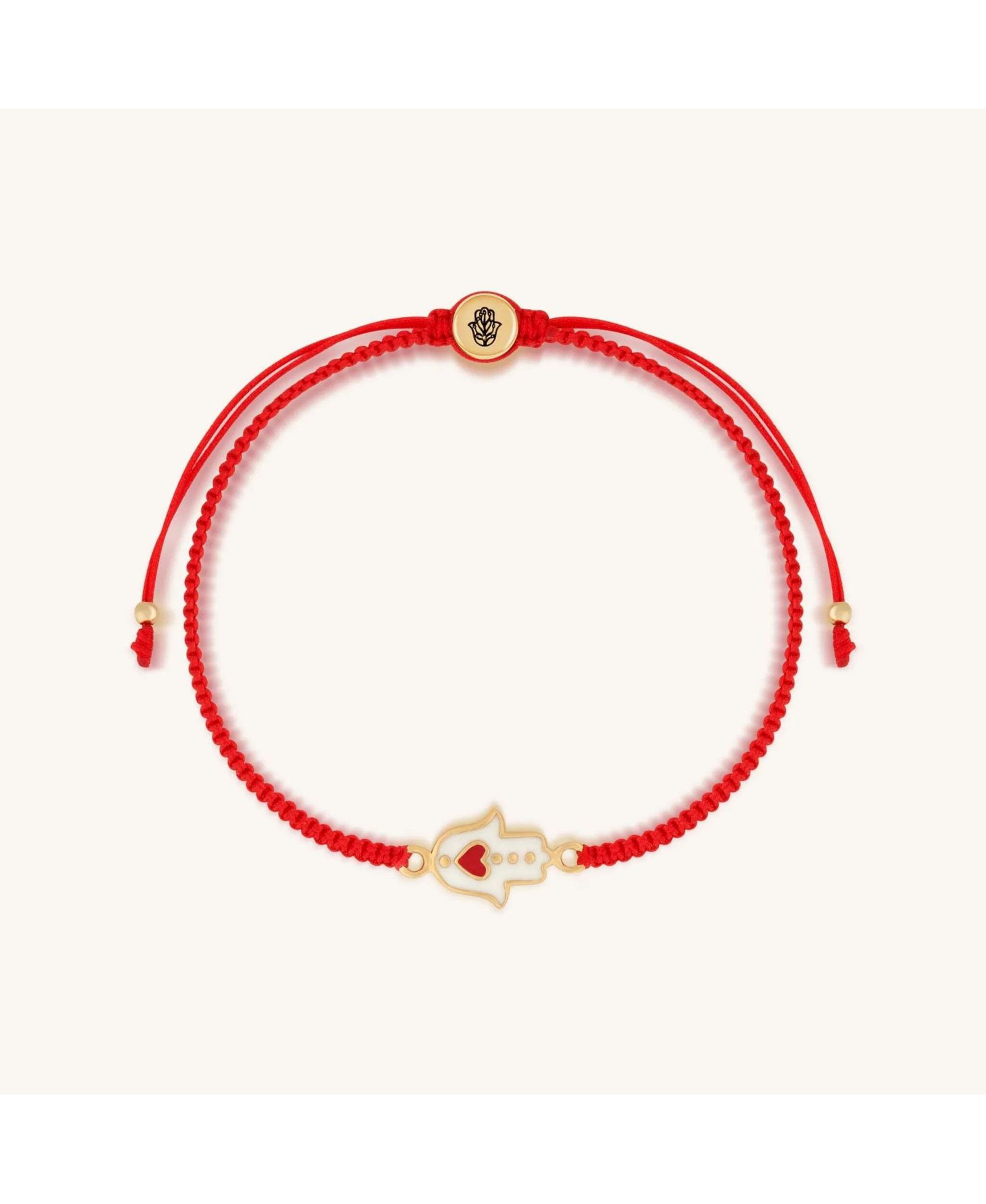 Браслет Karma and Luck Expression of Love Red String Hamsa Heart