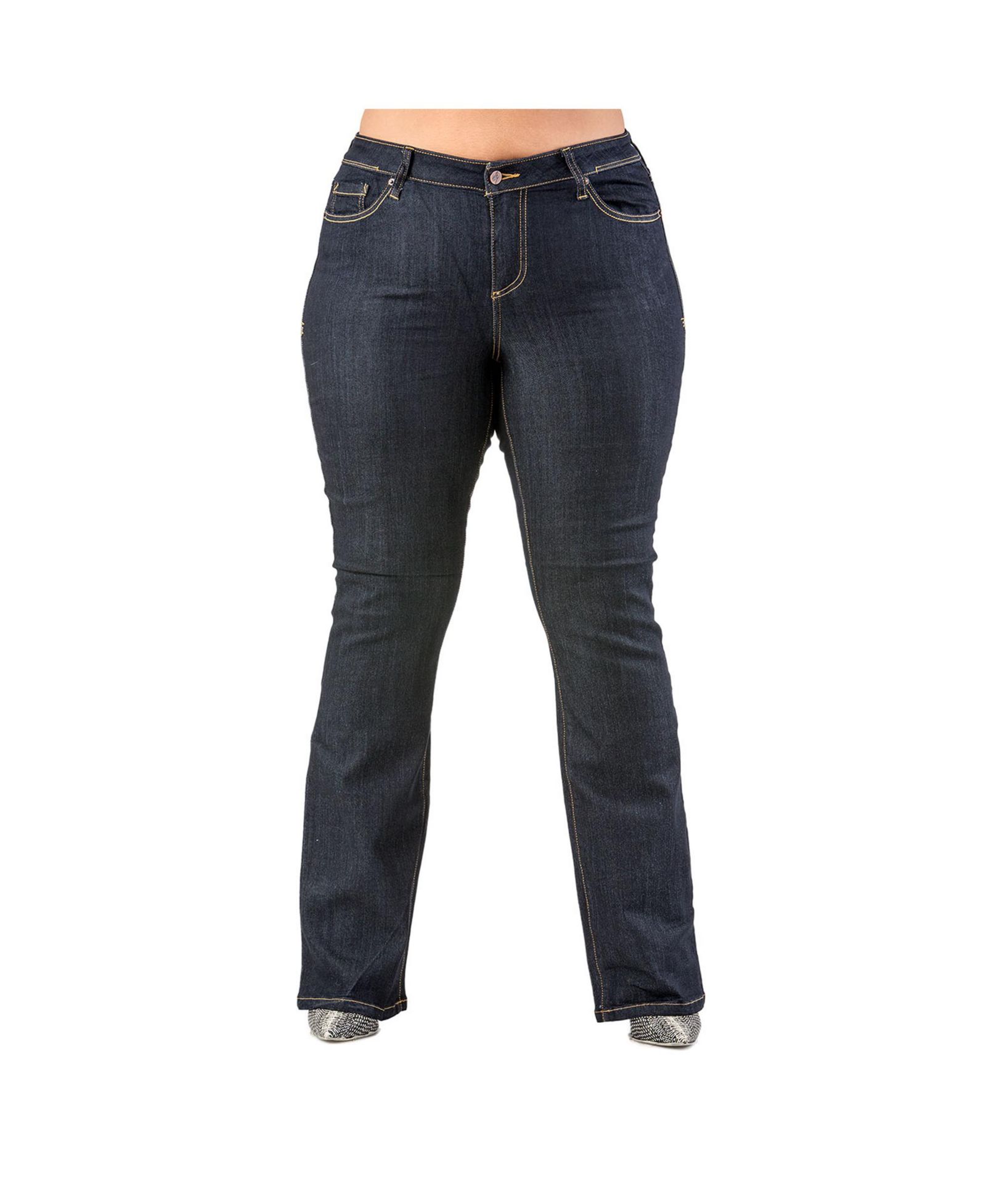 Джинсы Poetic Justice Plus Size Curvy Fit Stretch Slim Boot Cut