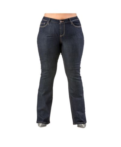 Джинсы Poetic Justice Plus Size Curvy Fit Stretch Slim Boot Cut