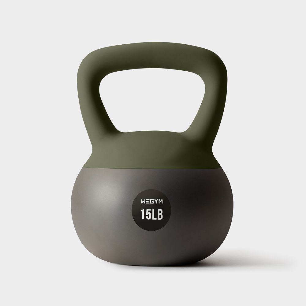 Гиря WeGym Soft Kettlebells с противоударным основанием и нескользящей поверхностью