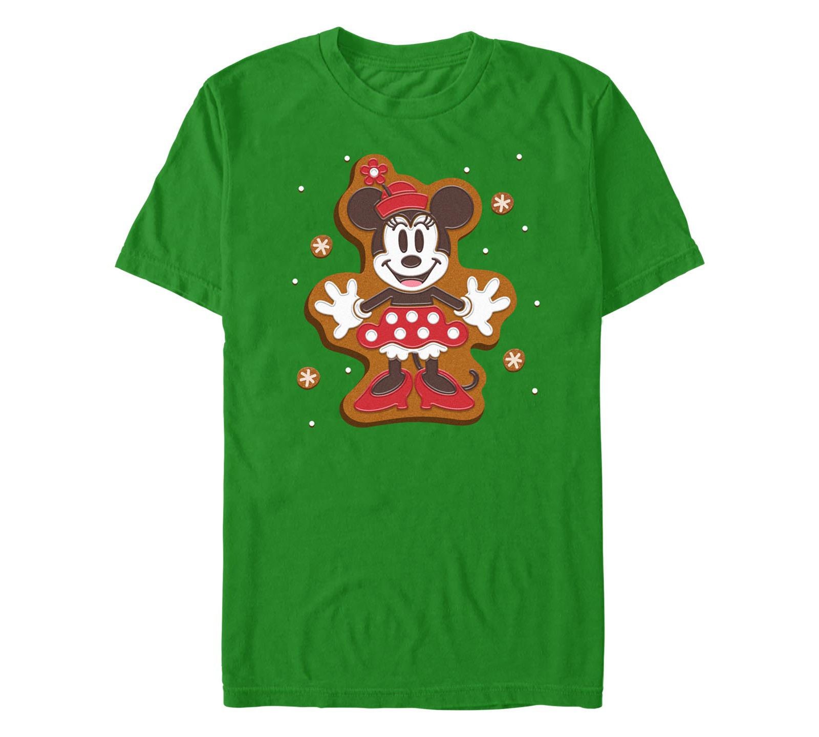Fifth Sun Men's Minnie Gingerbread Short Sleeve T-Shirt