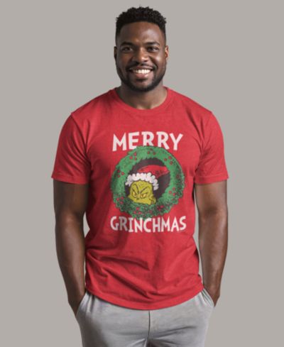 Fifth Sun Men's Merry Grinchmas Short-Sleeve T-Shirt
