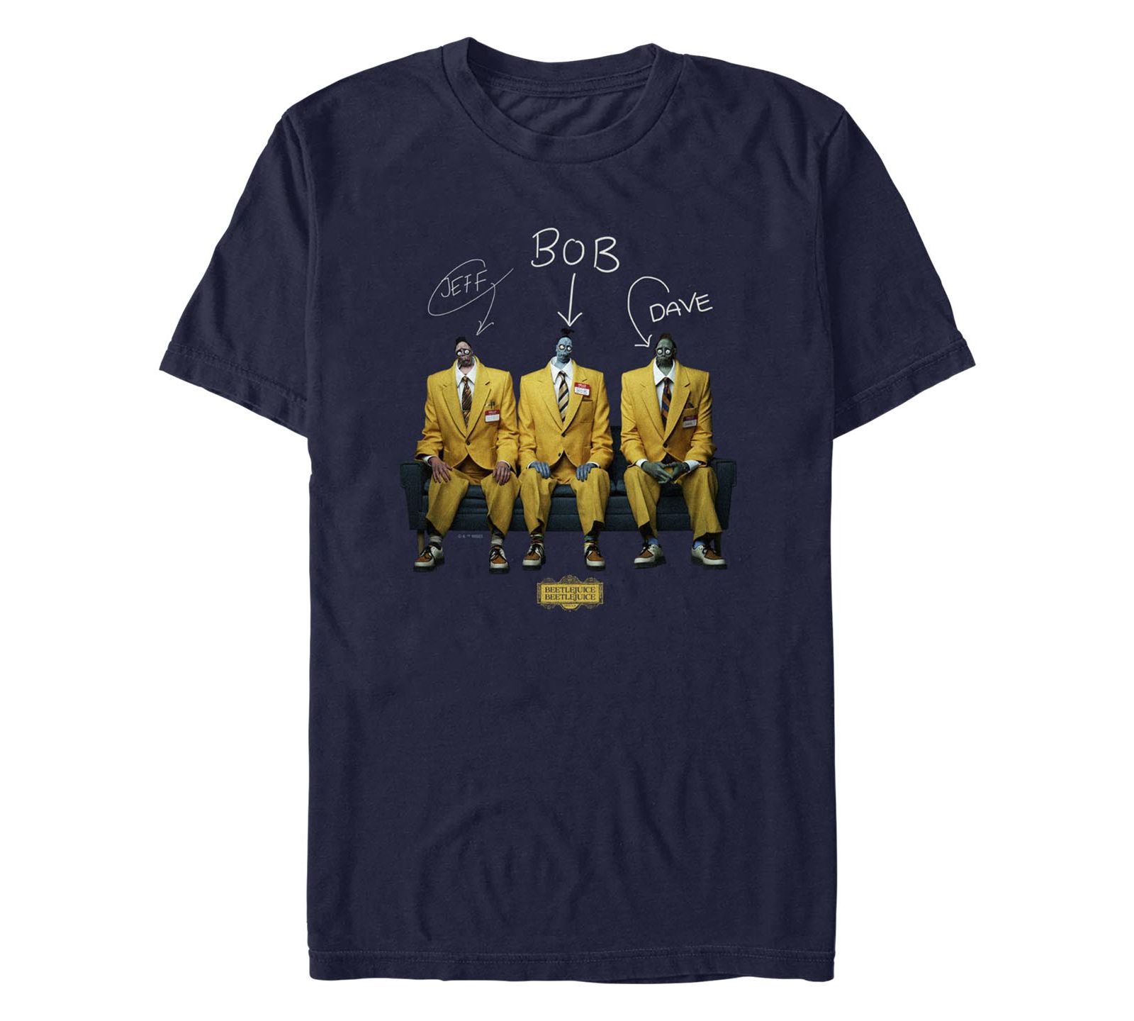 Fifth Sun Men's Jeff Bob And Dave Short Sleeve T-Shirt