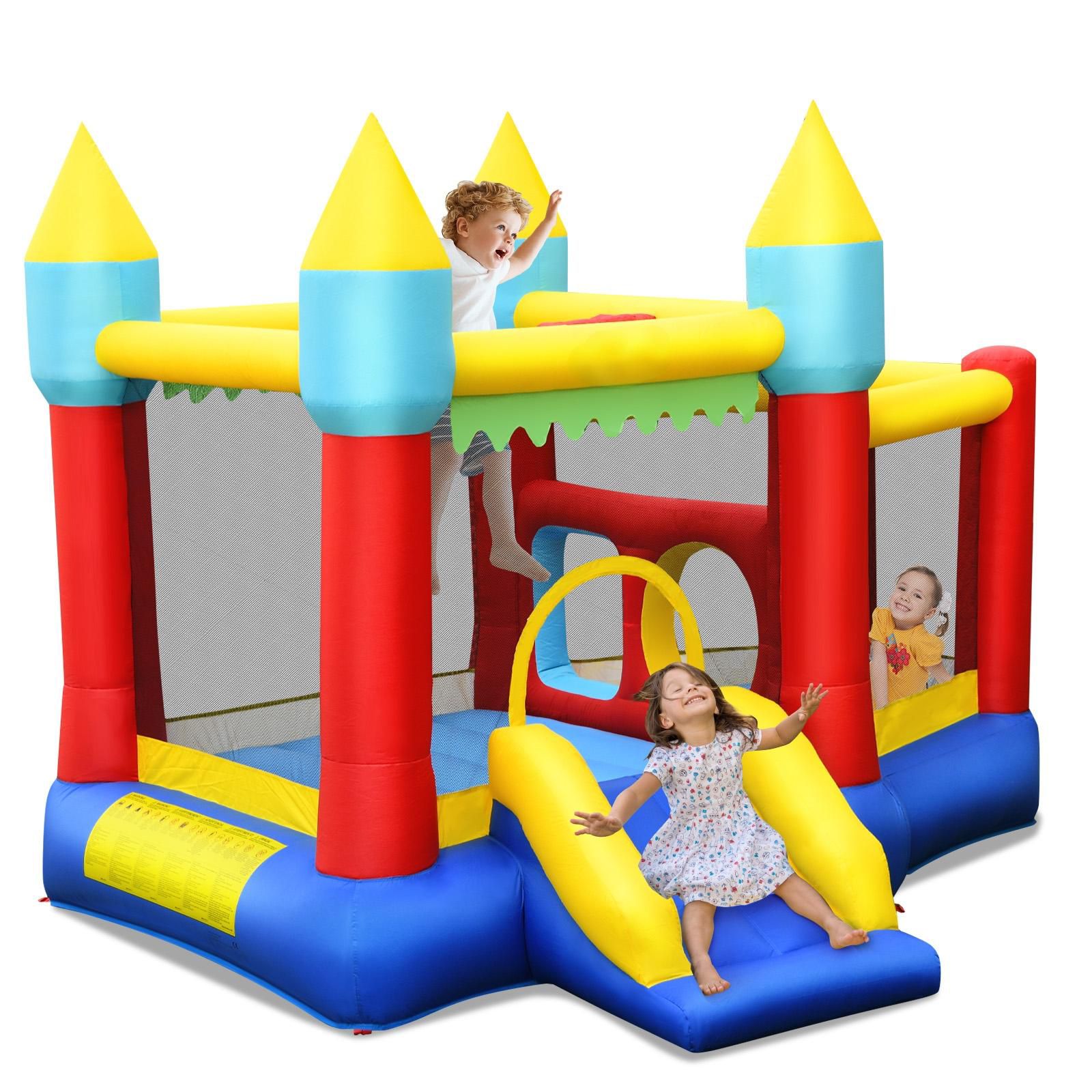 Надувной батут-горка GOUUN Inflatable Bounce Slide Without Blower