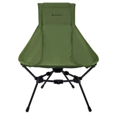 High Back Camping Chair, Lightweight Folding Portable Chair, 330 lb Capacity, 7075 Aluminum Frame for Camping, Beach, Travel