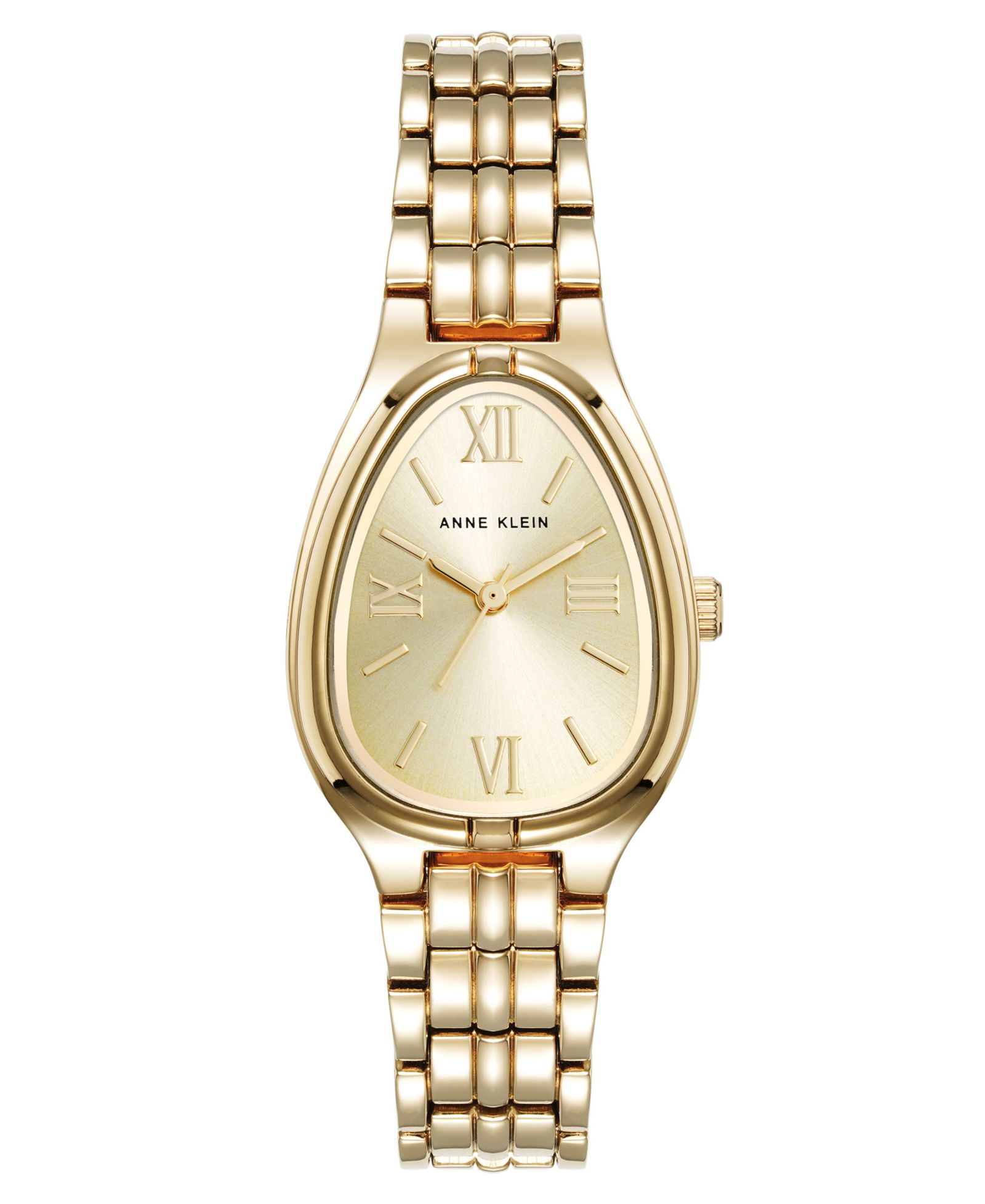 Anne Klein Women's Quartz Vintage Gold-Tone Alloy Metal Watch, 25mm