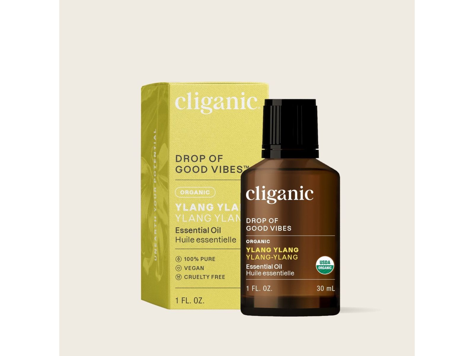 Organic Ylang Ylang Essential Oil - 1 oz