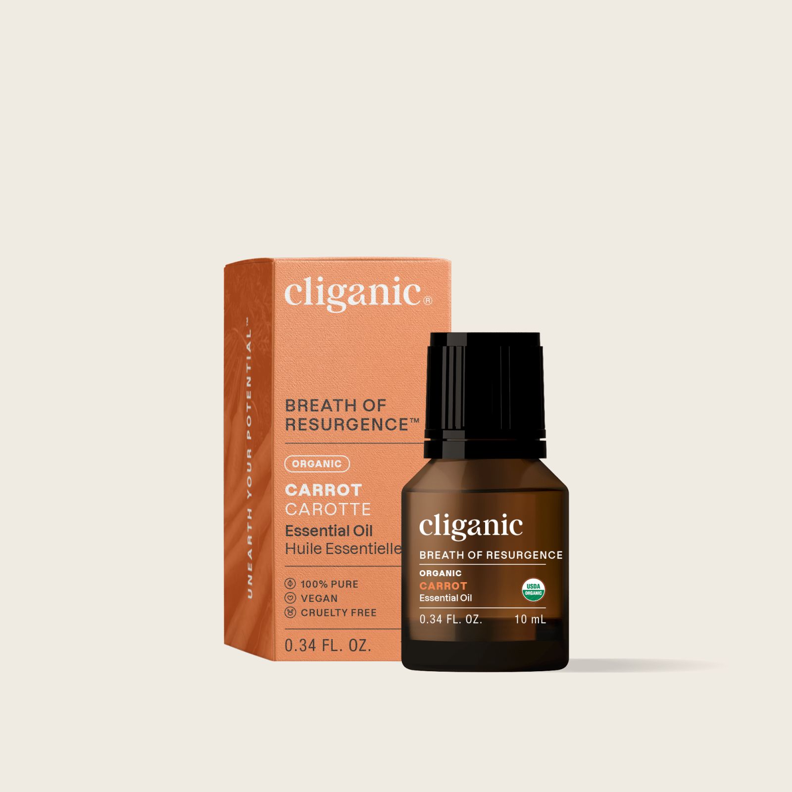 Эфирное масло семян моркови Organic - 10 ml