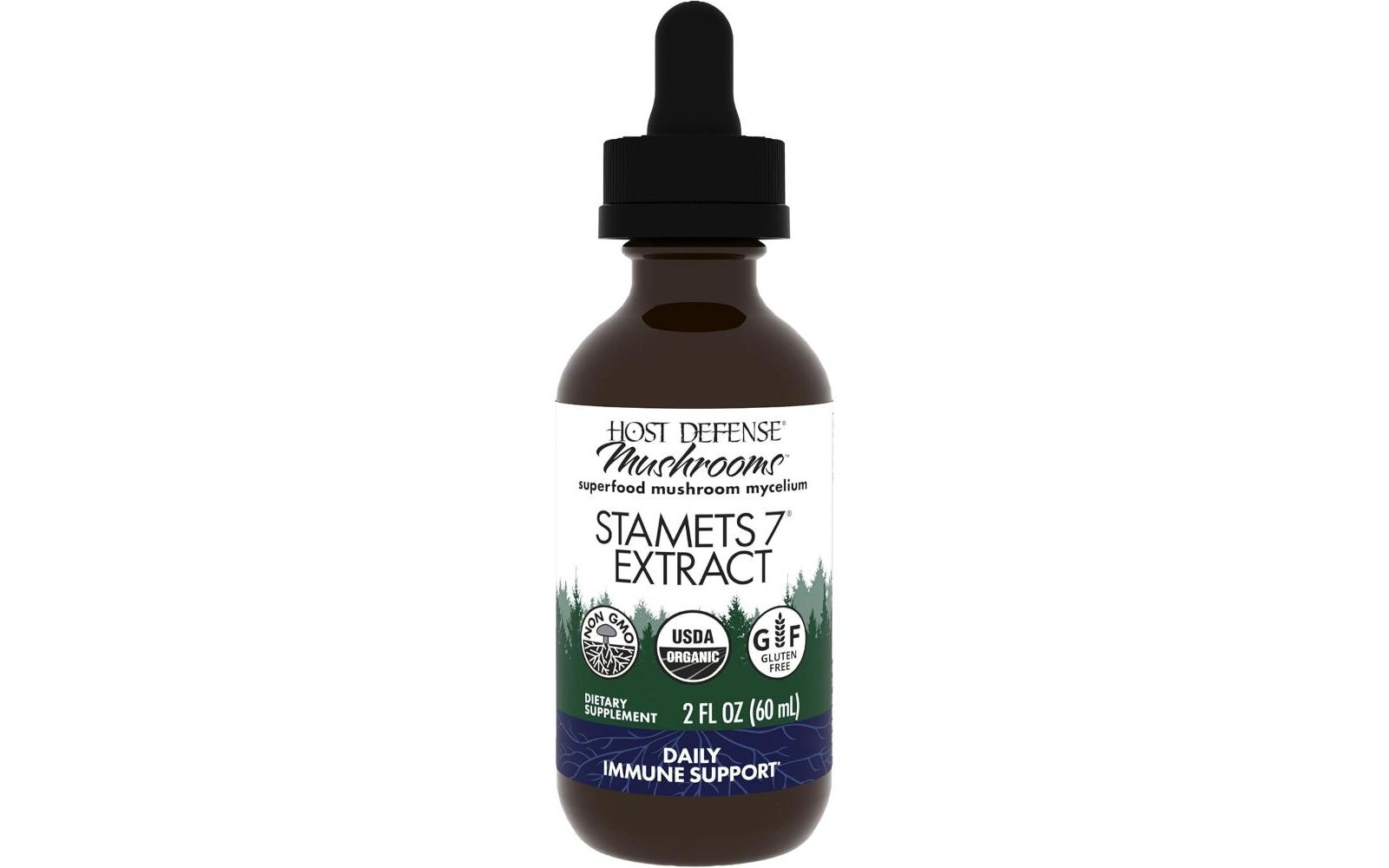 Пищевая добавка Host Defense Stamets 7 Extract - 7 Species Blend