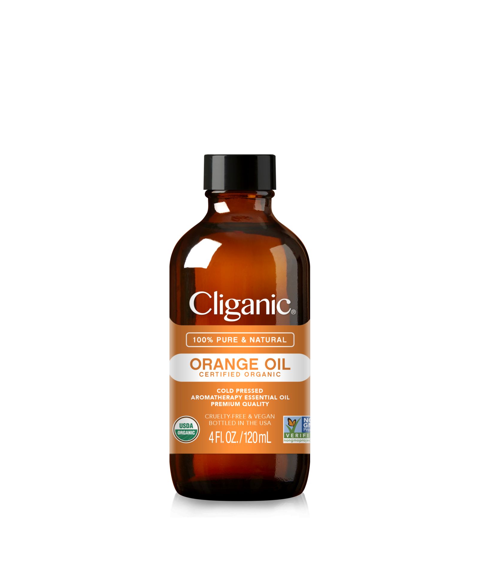 Organic Orange Essential Oil - 4oz