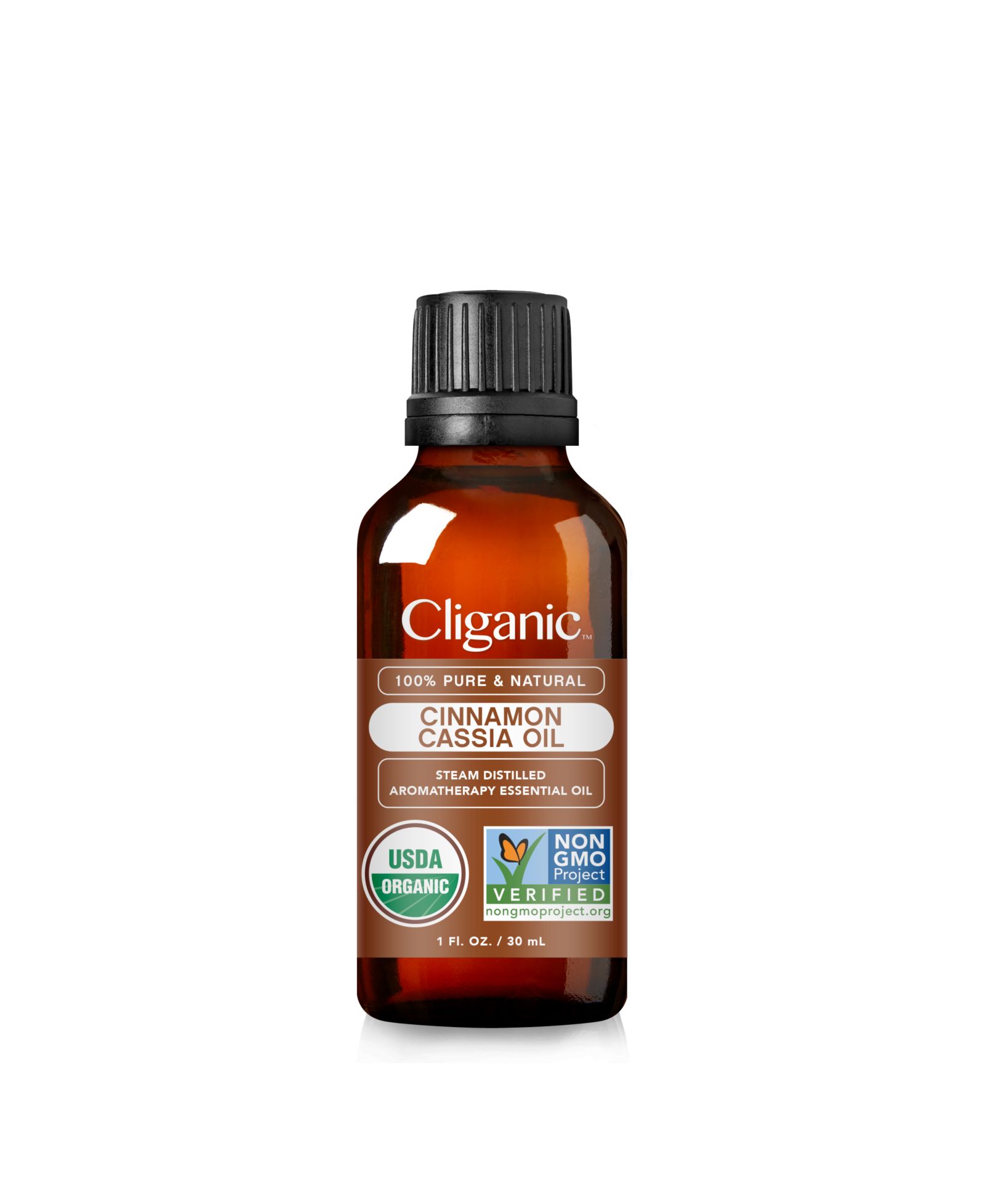 Organic Cinnamon Cassia Essential Oil - 1 oz