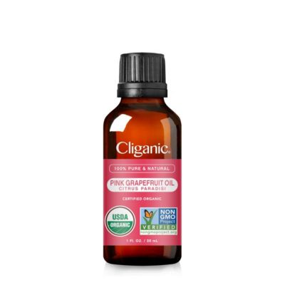 Эфирное масло розового грейпфрута органическое Cliganic - 1 унция