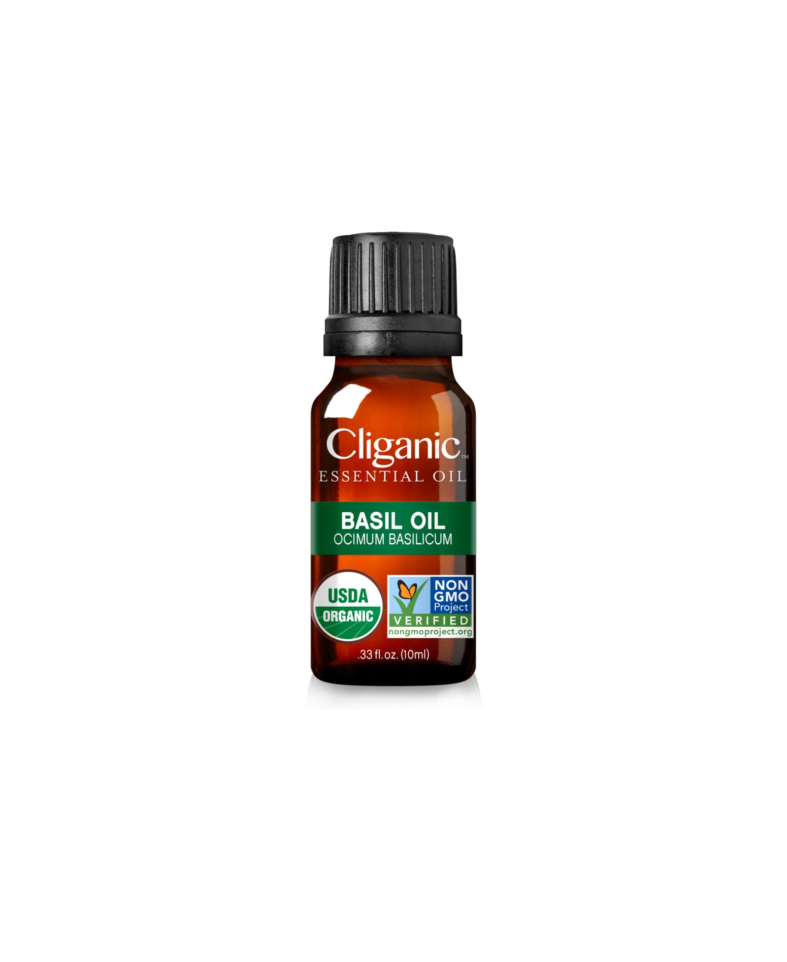 Эфирное масло Cliganic Organic Basil