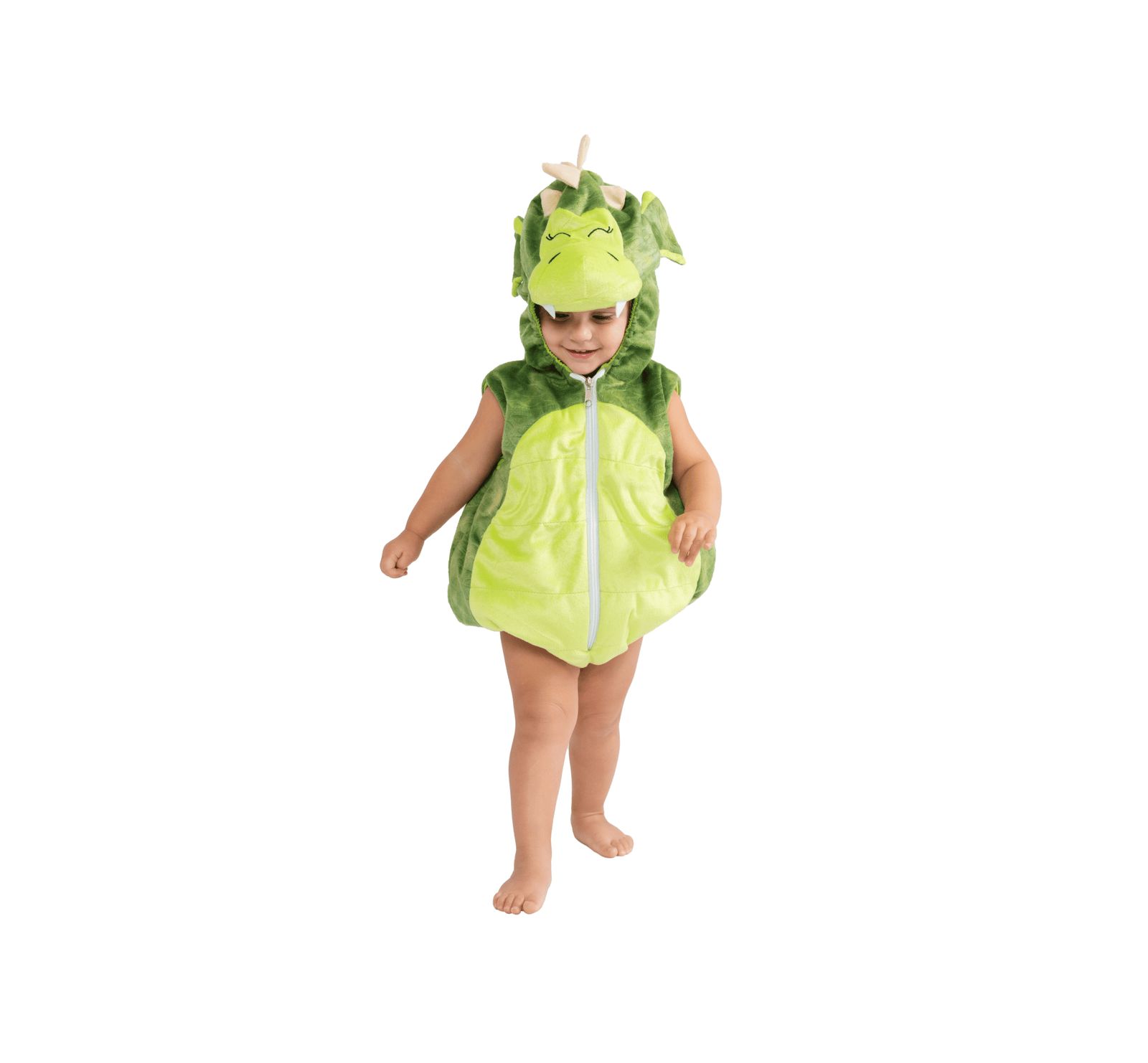 Костюм-роден Dress Up America Green Dragon Hooded Romper для мальчиков