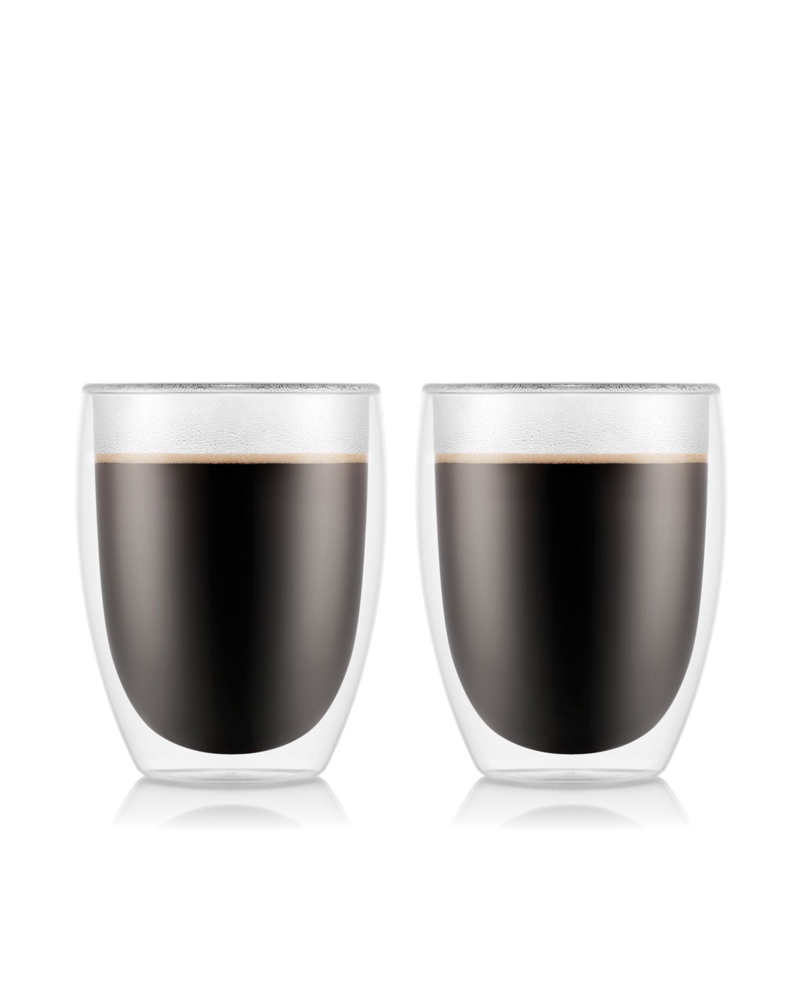 Bodum Pavina набор из 2 стаканов с двойными стенками, 12 унций