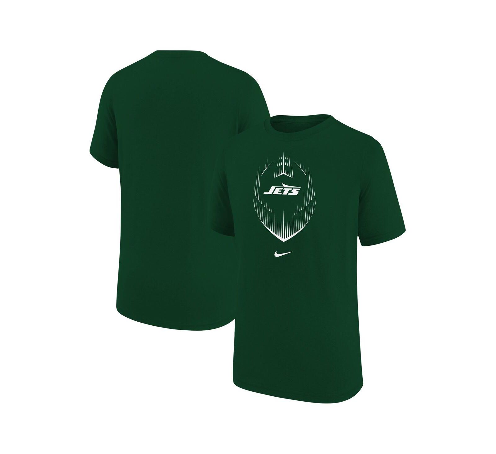 Детская футболка Nike New York Jets Legend Icon, зеленая