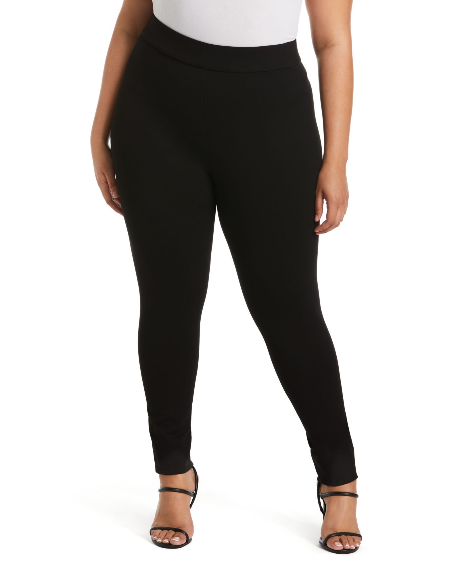 Rafaella Plus Size Comfort Fit Seamed Back Legging Pants