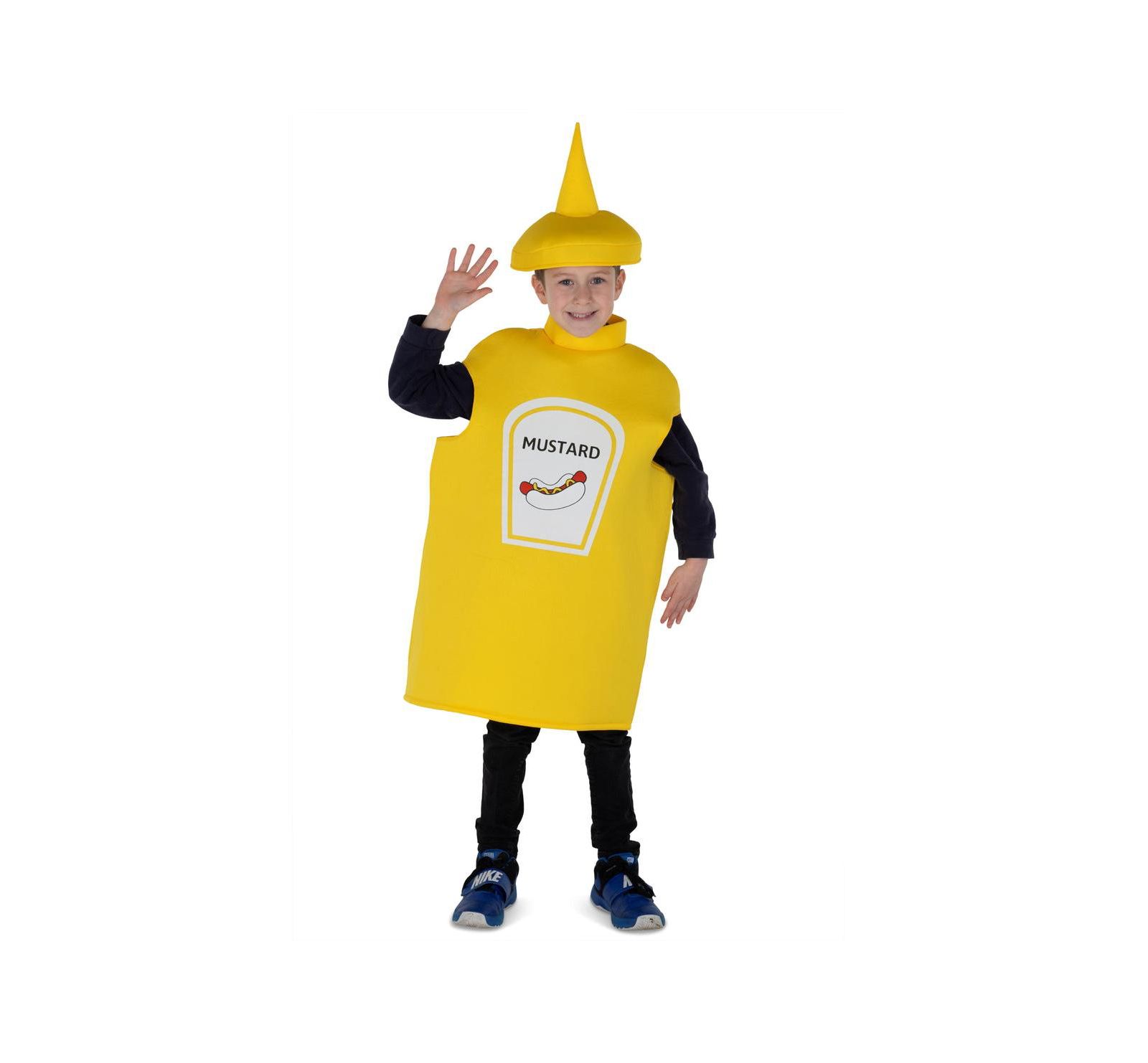 Костюм-туника и шляпа Mustard Bottle - Детский для мальчиков и девочек