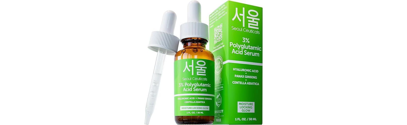 Сыворотка Seoul Ceuticals Korean Skincare 3% Polyglutamic Acid