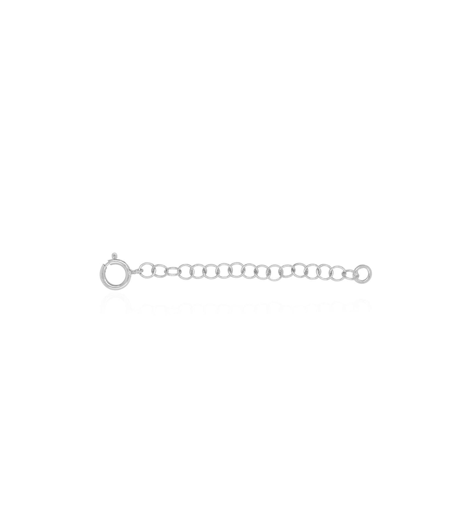 The Lovery 2 Inch Extender Chain 14K White Gold