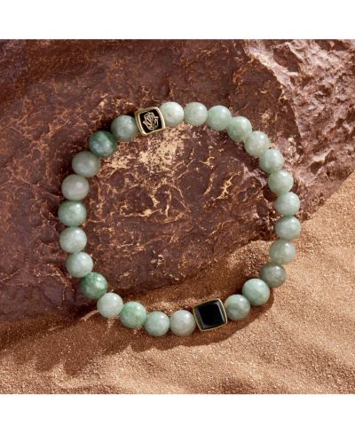 Браслет Karma and Luck Abundant Support Jade Onyx Hamsa