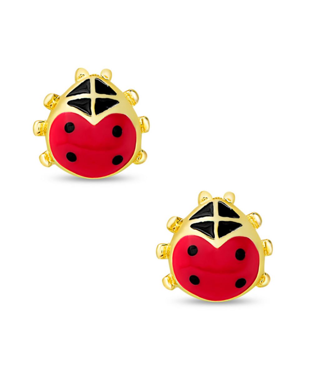 Серьги-гвоздики Lily Nily Ladybug для девочек