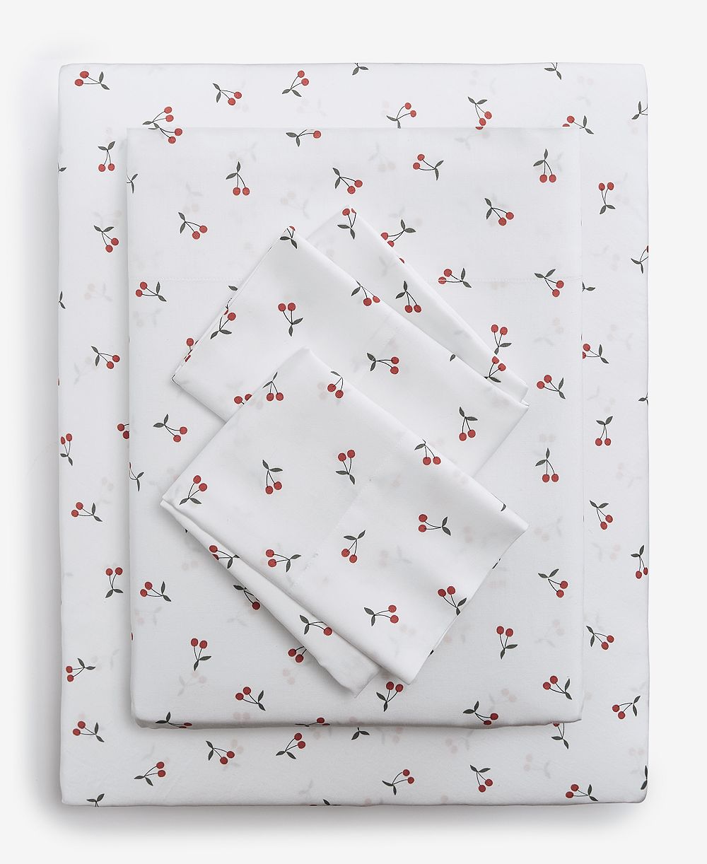 Arch Studio Printed Cotton Sateen 4-Pc. Sheet Set, King, Exclusively for Macy's