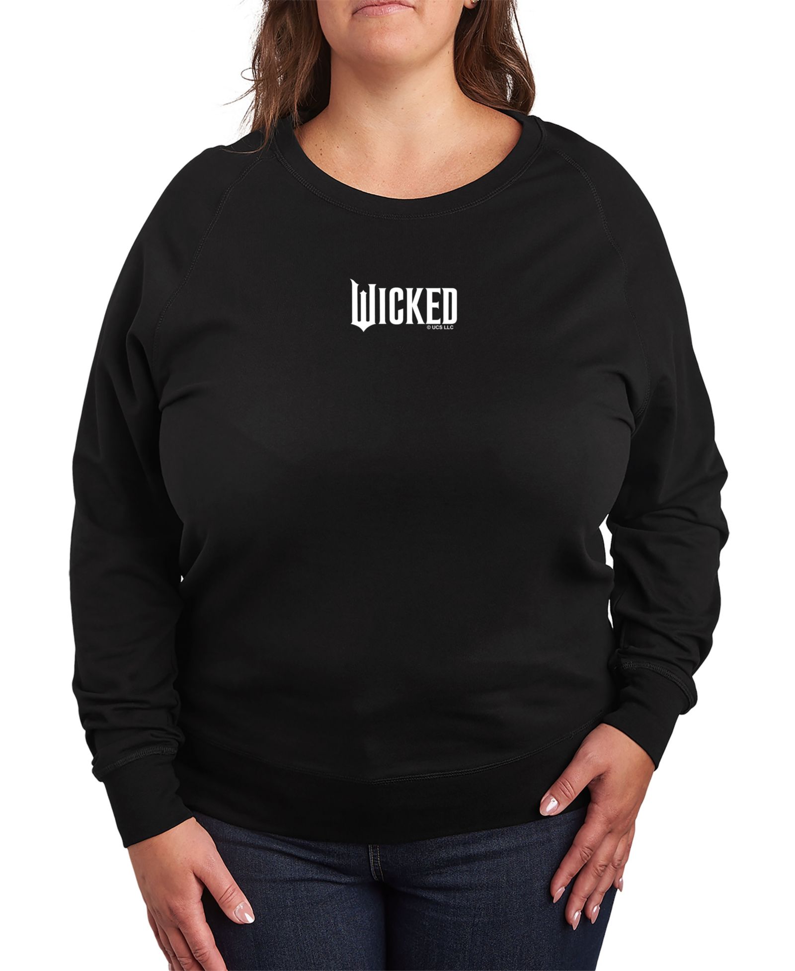 Футболка Hybrid Apparel Plus Size Wicked White Logo Graphic Pullover