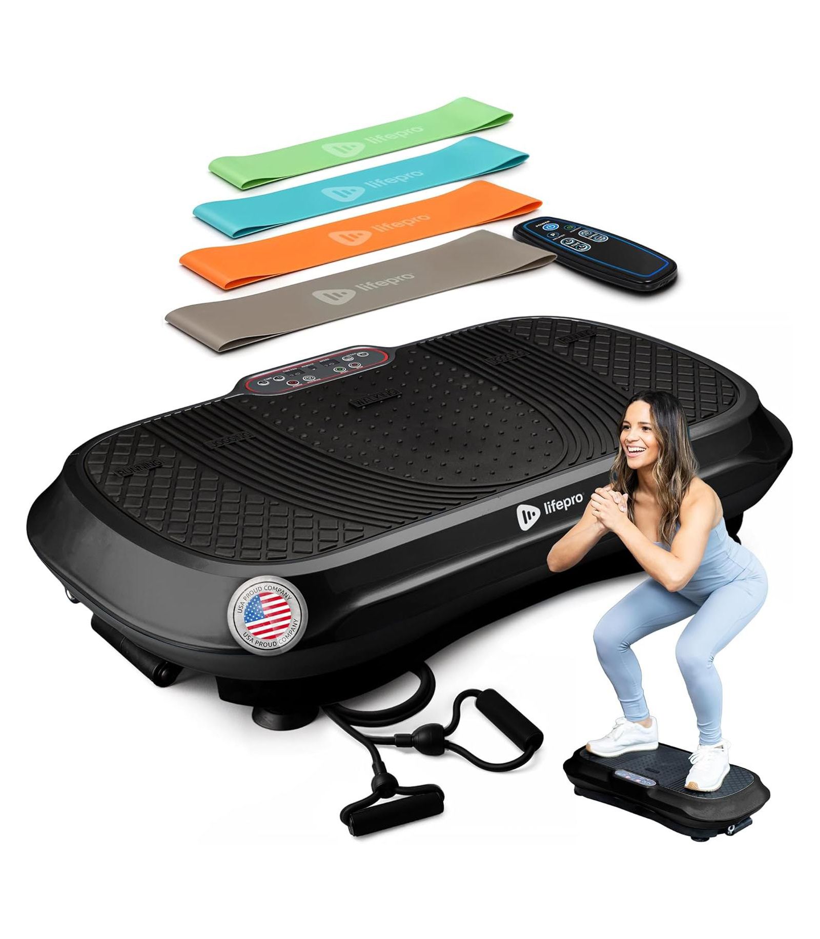 Lifepro Waver Vibration Plate Exercise Machine – Whole Body Vibrating Plate for Weight Loss, Recovery, and Muscle Toning