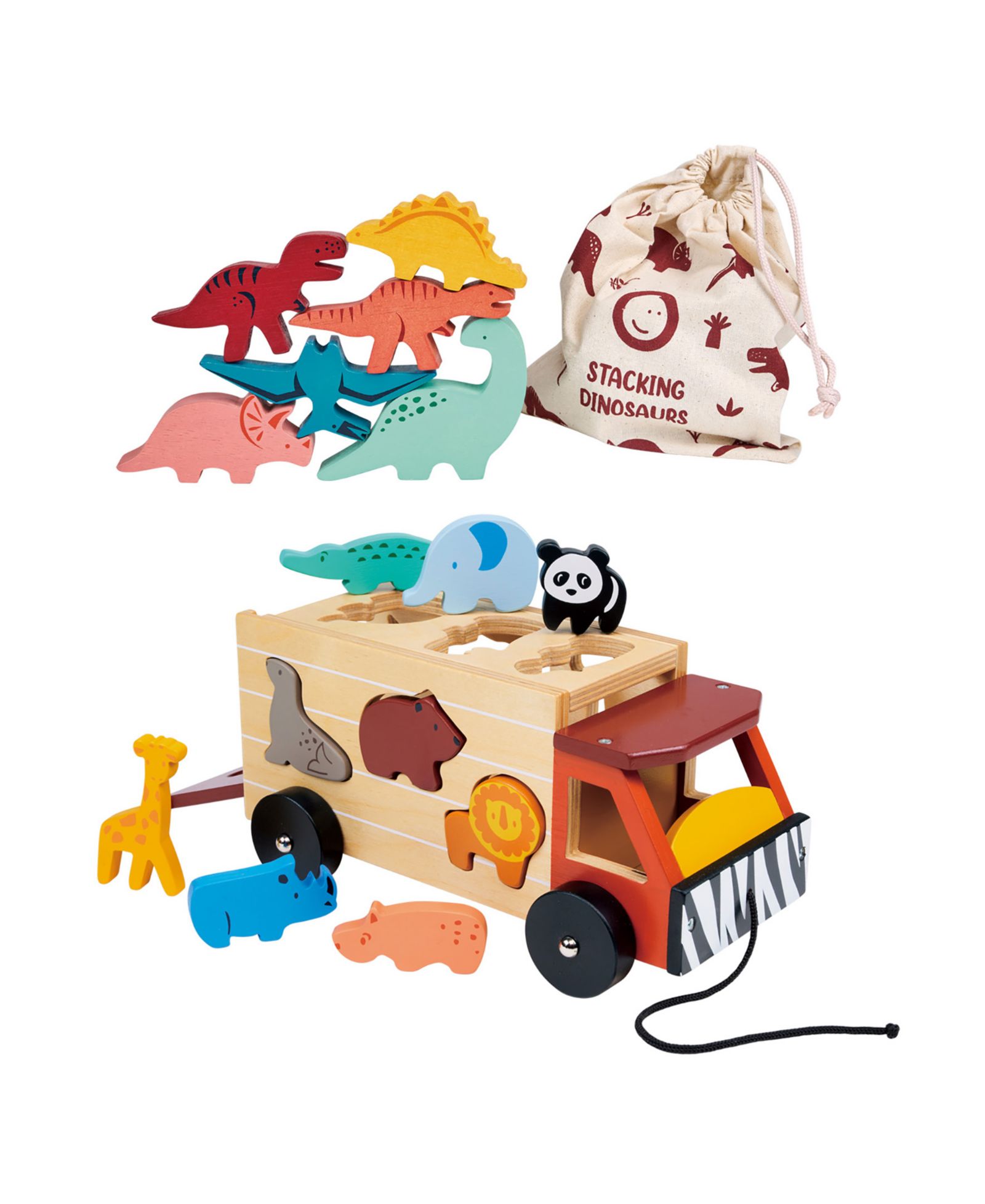 Mentari Toys Explorer's набор для сортировки и штабелирования