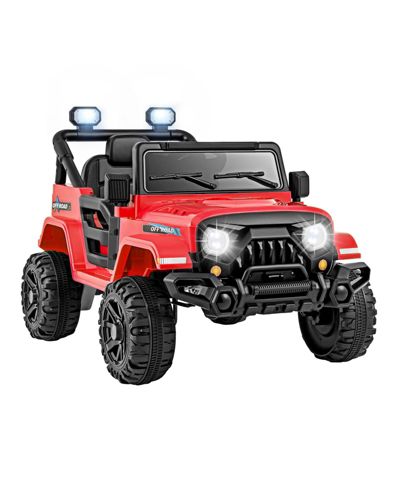HONGGE Детский игрушечный грузовик 12V с резиновыми колесами и 3 скоростями